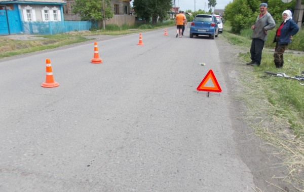 сбили велосипедиста в Барабинске